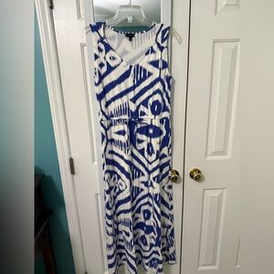 Talbots Ikat Maxi Dress